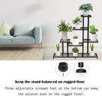 twhep heavy duty metal plant stand, 5 tiers, view 9