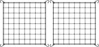 VIVOSUN 4 x 4Ft. Elastic Trellis Netting with 4 Hooks for Climbing Plants, Vegetables, Fruits, and Flowers, 2-Pack