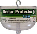 Nectar Protector Junior Bird Feeder Protection - Clear | See-Through Bowl Shows Water Level at a Glance - Compact Ant Moat Hangs Between Hook and Feeder to Protect Nectar