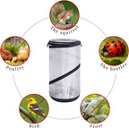 decohs 2 pcs pop up mini greenhouse-23.4x11.6 inch, side view