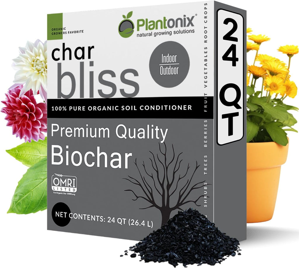 char bliss (24 qts) - organic biochar soil, main product view
