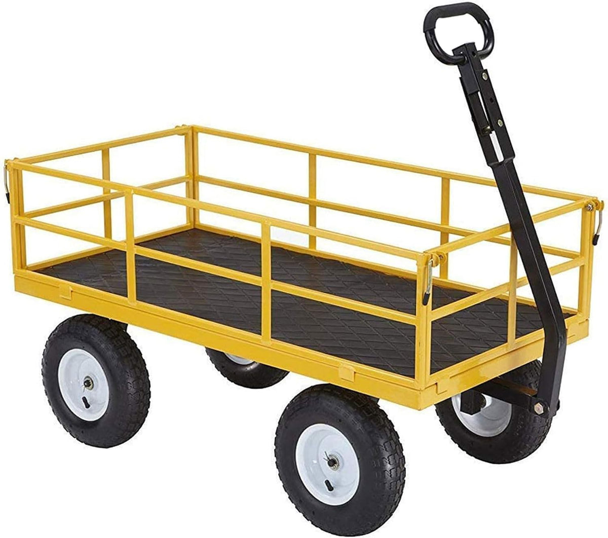 gorilla carts steel utility garden cart, 1200 lb., view 9