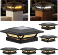 siedinlar 4x4 solar post cap lights outdoor 16, main product view