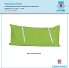 Algoma Net Deluxe Hammock Pillow Kiwi Rave