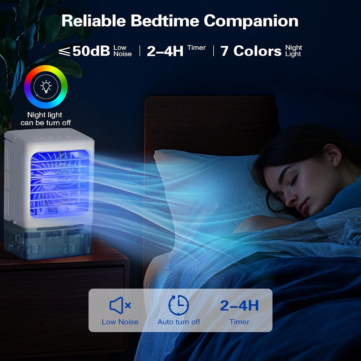 portable air conditioners mini portable ac unit 900ml, package contents