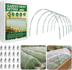garden netting kit for raised beds, 10x50ft ultra, main product view