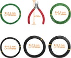 aselected asukvc-2018071415 tree training wires, green,black shown in use