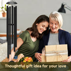 66" extra large wind chimes for outside, 6, package contents