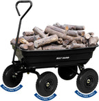 bilt hard poly garden dump cart 600 lbs, main product view