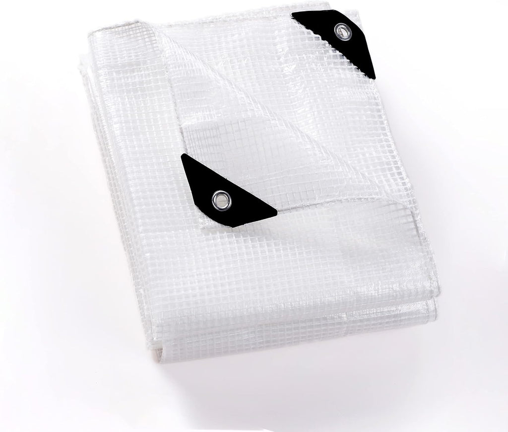 guard shield clear white tarp heavy duty 20x30, main product view