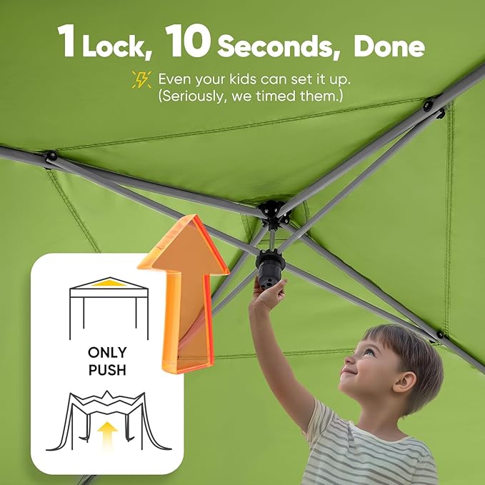 Quictent Privacy 8x8 Pop up Canopy Tent with Sidewalls and Roll-up Ventilated Windows, One Person Easy Setup, Outdoor Commercial Gazebo Shelter Enclosed Waterproof, Bonus 4 Sandbags