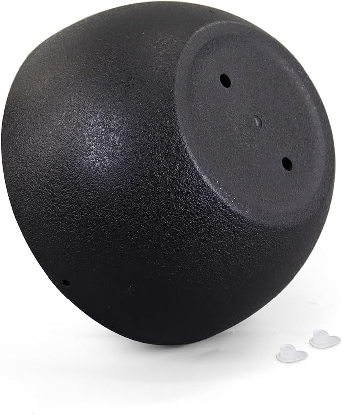 12 inch Large Hanging Planters for Indoor Outdoor Plants, 2 Pack Hanging Flower Pots with Drainage Holes and Chain for Garden Porch, Plastic Hanging Baskets for House Plants, Black
