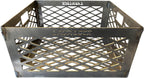 Total Control ® BBQ Charcoal Basket smoker pit fire box basket 12 x 10 x 6 Laser Cut - HEAVY DUTY