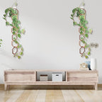 18Pcs Chain Trellis for Climbing Plants, Indoor&Outdoor Garden Wall Trellis, Plant Vine Support Wooden Potted Plant Trellis for Monstera, Pothos, Ivy