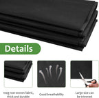 Qivine Raised Garden Bed Liner, Waterproof Raised Flower Bed Planter Liner, 5Ft x 9Ft Rectangle Grow Bags with Breathable and Reusable for Yard, Vegetables, Patios, Decking
