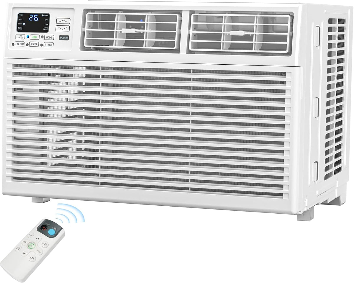 antarctic star 10,000 btu window air conditioner, window, main product view