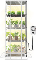 barrina cx91z indoor greenhouse with grow lights 5-tier, main product view