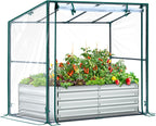 ohuhu 4x2x1 ft raised garden bed outdoor with, main product view