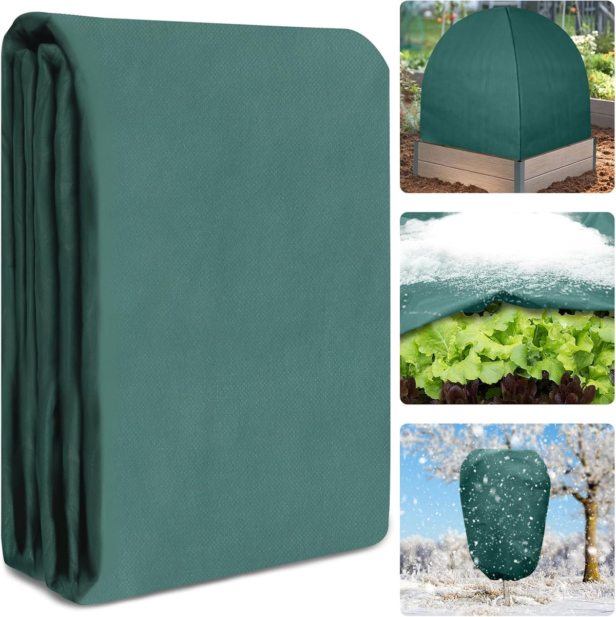 10x50 ft plant cover freeze protection, 1.9oz/yd² thick, main product view