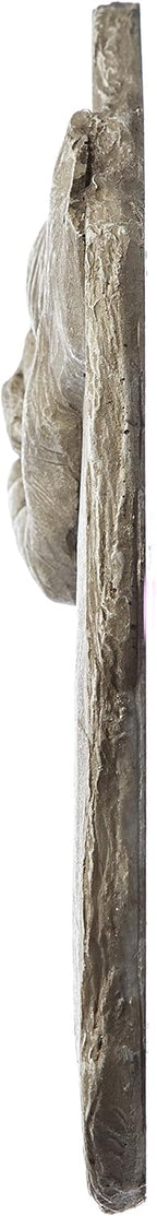 Evergreen Garden Dog Paw in Hand Devotion Painted Polystone Stepping Stone - 12”W x 0.5”D x 7.5”H…