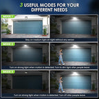 [20 Packs] Solar Motion Lights Outdoor, Ultra Bright Solar Fence Lights with Motion Sensor, IP65 Waterproof Security Light 3 Modes, 270° Lighting Angle, Wall Lights for Deck Patio Fence Garage Door