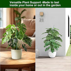 5 Pack Stackable Monstera Plant Support Stakes for Indoor & Outdoor Plants, Garden Accessories for Climbing & Potted Plants, Plant Sticks for Vine Training & Stem Stabilization