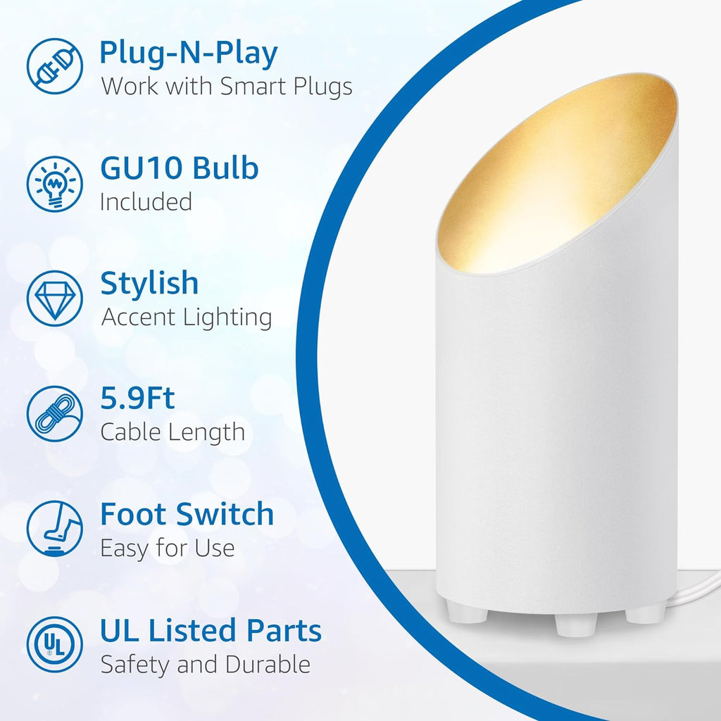 sunvie 2 pack uplighting indoor floor can light, close-up detail
