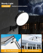 LED Barn Light 2 Packs, 150W 20000LM Yard Area Lights Dusk to Dawn Outdoor Lighting with Upgraded Photocell 6500K Adjustable Angle Daylight IP66 Waterproof Street Lights for Farmhouse/Garage