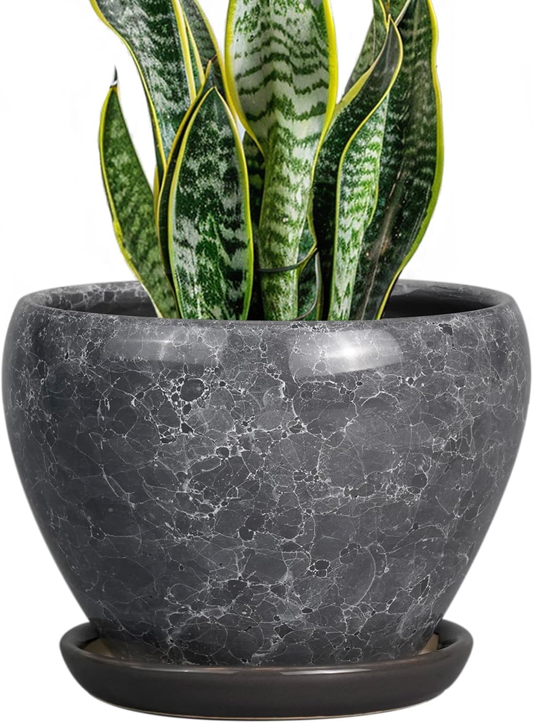 ceramicfor 8 inch plant pot - ceramic planter, main product view