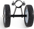 Lazy Daze Hammocks Wheel Kit for Hammock Stands, Black Weather Resistant | Universal Hammock Stand Wheel for Easy Outdoor Mobility