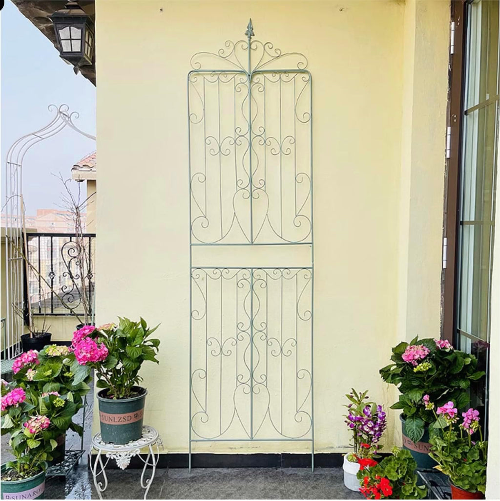 sungmor 2 pack large garden trellis, 92.5 inch, close-up detail