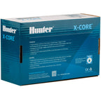 Hunter X-Core 4 Zone Sprinkler Timer, Indoor/Outdoor Sprinkler Controller | 4 station irrigation controller with seasonal adjustment, memory backup, manual controls, and no WiFi needed