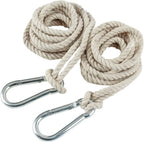 INNO STAGE 13FT Hammock Hanging Straps, Carabiner Hooks, Indoor Outdoor Use | Easy quick installation, fits hammock, tree swing, tire swing, great for camping, backyard, playground daily use