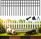 animal barrier fence 42.5ft(l)x13in(h), 30 panels no dig, main product view