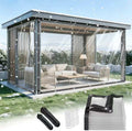 14 mil clear vinyl tarp 5x10 ft heavy, main product view