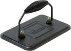 Lodge LPGI3 Cast Iron Reversible Grill/Griddle, 20-inch x 10.44-inch, Black & LGP3 Rectangular Cast Iron Grill Press, Pre-Seasoned, 6.75-inch x 4.5-inch