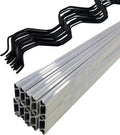 hipicute 20 set 6.6 ft greenhouse lock channel, main product view
