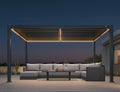 purple leaf 92ks louvered pergola 10' x 14', main product view