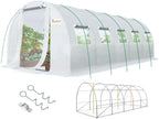 king bird premium 25x10x6.6ft greenhouse for outdoors, large, main product view