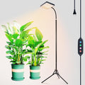 2026 Grow Light with Upgrade Stable Stand, Bright Grow Lights for Indoor Tall Plants, Bonsai Tree, 4/8/12/16/20H Timer, 25 Watt Power Draw, NO Need Adapter, 24"-76" Height Adjustable