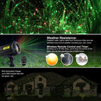 Garden Lights Moving Laser Christmas Lights Star Projector for Home and Garden