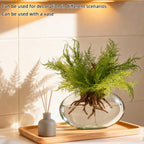 abzo fake plant artificial greenery potted plants, fake, side view