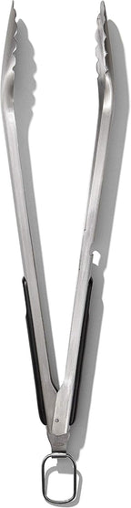 OXO Good Grips Grilling Tools, Tongs and Basting Brush, Black