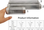 Smoker Smoke Tube Box for Pellets Grill, 6" Hexagon, 1Pack | 304 Stainless Steel BBQ Cold Smoker Generator Tube, 2.5 Hours of Billowing Hot or Cold Smoking
