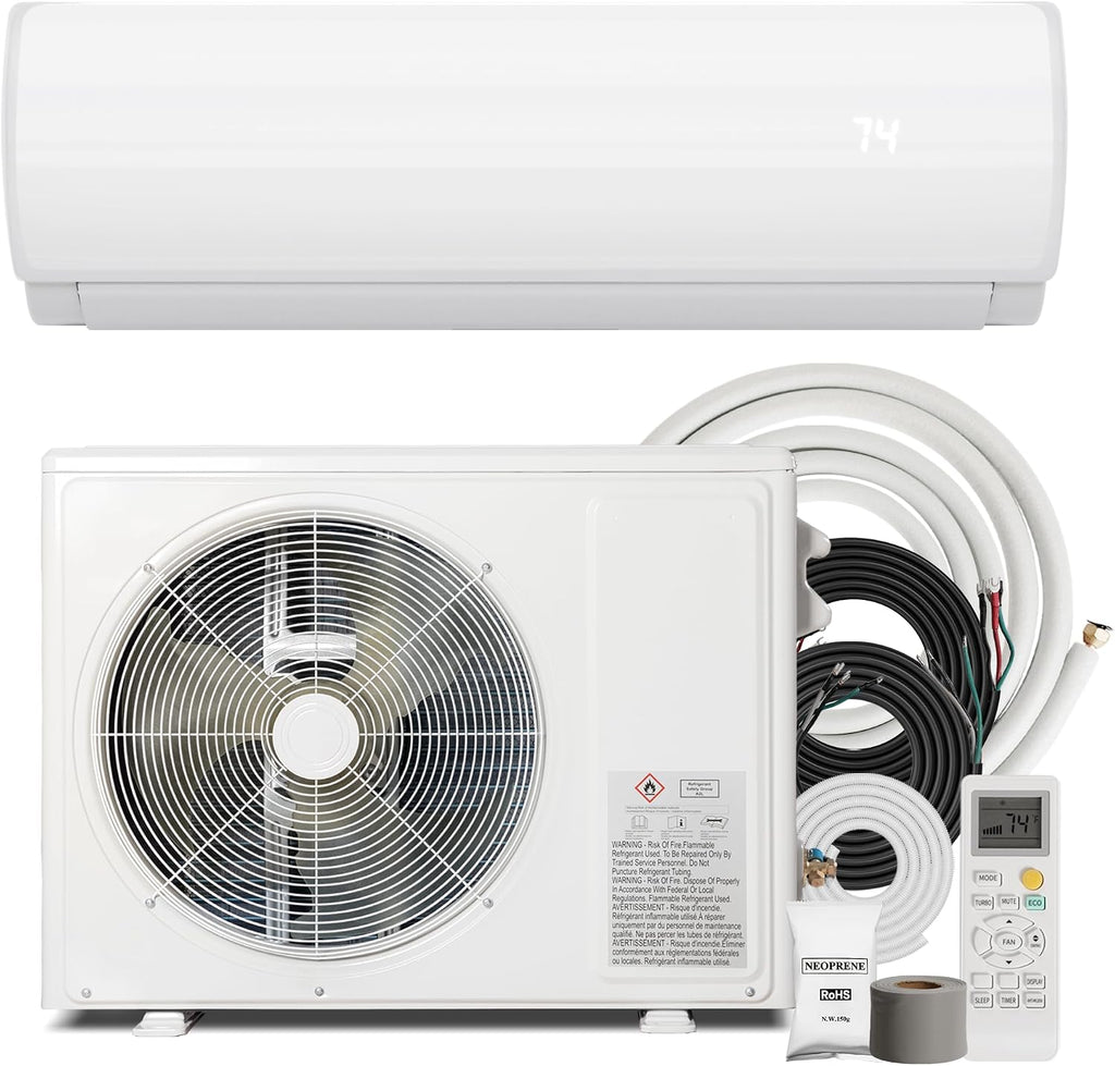 12000btu mini split air conditioner heat pump, 19, main product view
