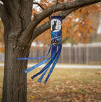 Madrona Brands Halloween Black Cat Windsock | Durable Outdoor Hanging Wind Sock Decoration | Yard, Porch, Lawn | 48 Inch