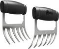 Metal Meat Claws for Shredding Pulled Pork, Chicken, Turkey, and Beef- Handling & Carving Food - Barbecue Grill Accessories for Smoker, or Slow Cooker - Knuckle Grip
