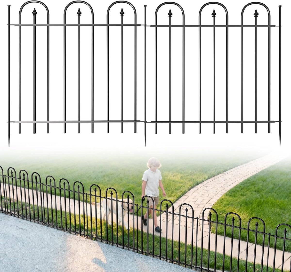 garden fence animal barrier - 10 panels, 32, main product view
