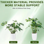 5 Pack Stackable Plant Support Stakes, Climbing Plant Support Structures for Monstera, Pothos, Philodendron Garden Plant Stakes for Indoor Outdoor Plants