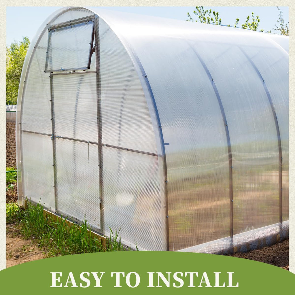 polycarbonate pergola & greenhouse roof panels, 49.2ft x on a desk or shelf